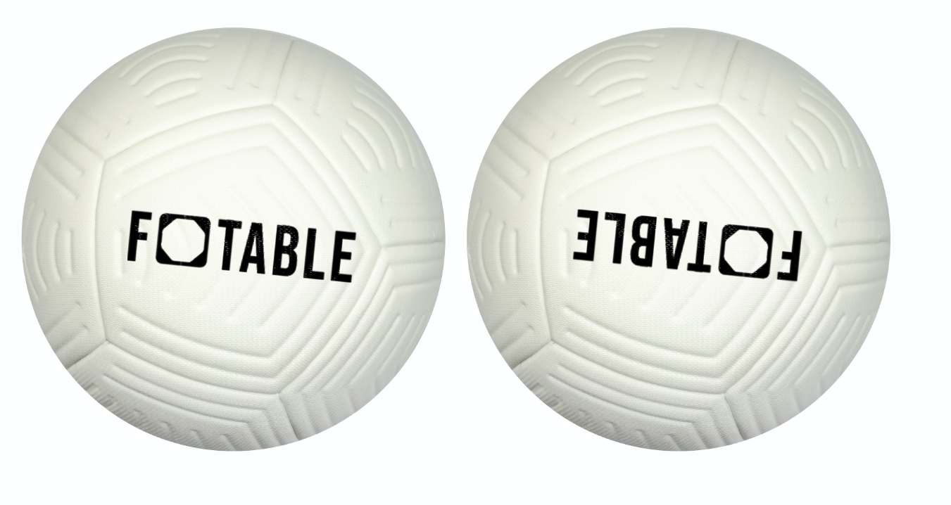 Pallone ufficiale Footable bianco + SACCA OMAGGIO